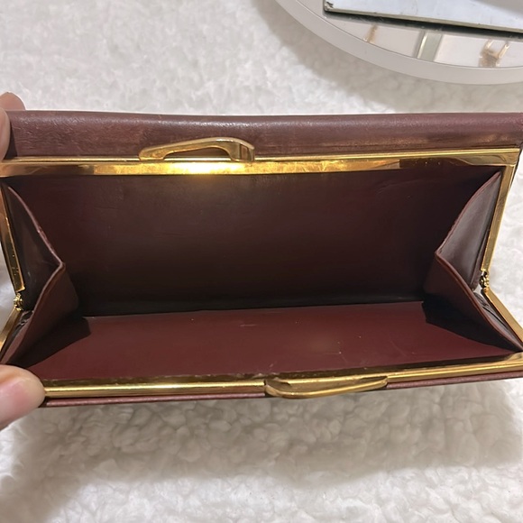 Cartier Continental Long Card / Checkbook & Coin Wallet Vintage EUC - Picture 4 of 9